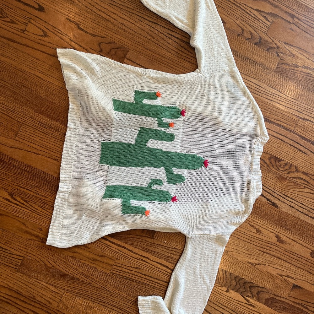 Show Me Your Mumu Cactus Print Sweater